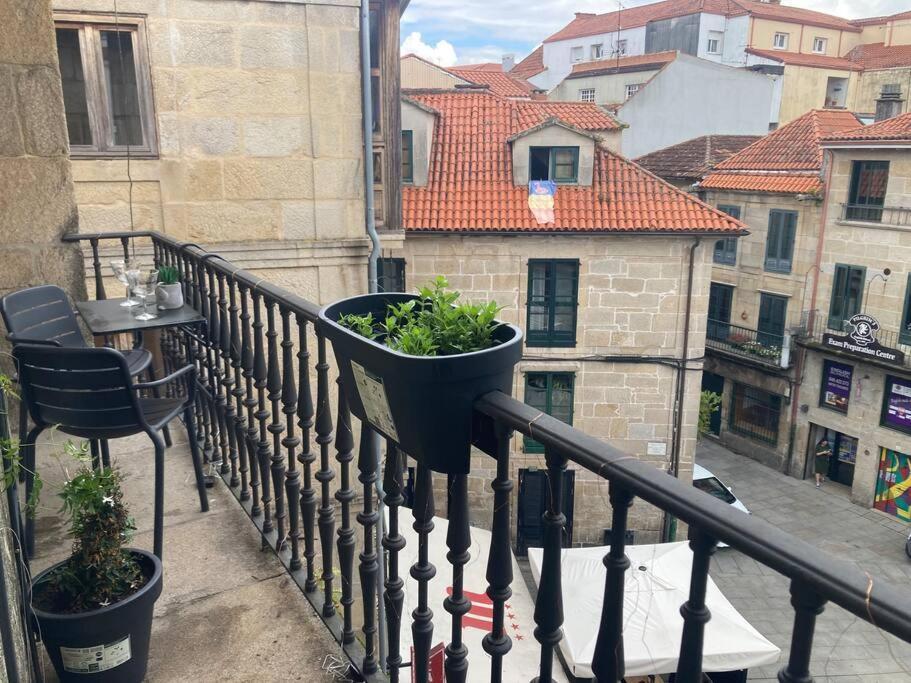 Apartamento Hyp - A Casa Do Correo Vello - O Balcon Pontevedra Exterior foto